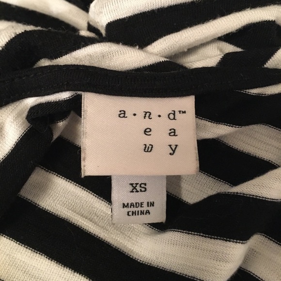 a new day Black and White Striped Dress - Picture 6 of 6